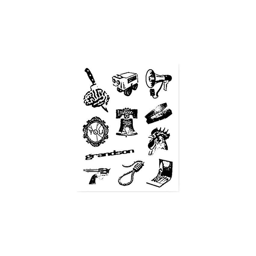 INERTIA STICKER SHEET – Grandson